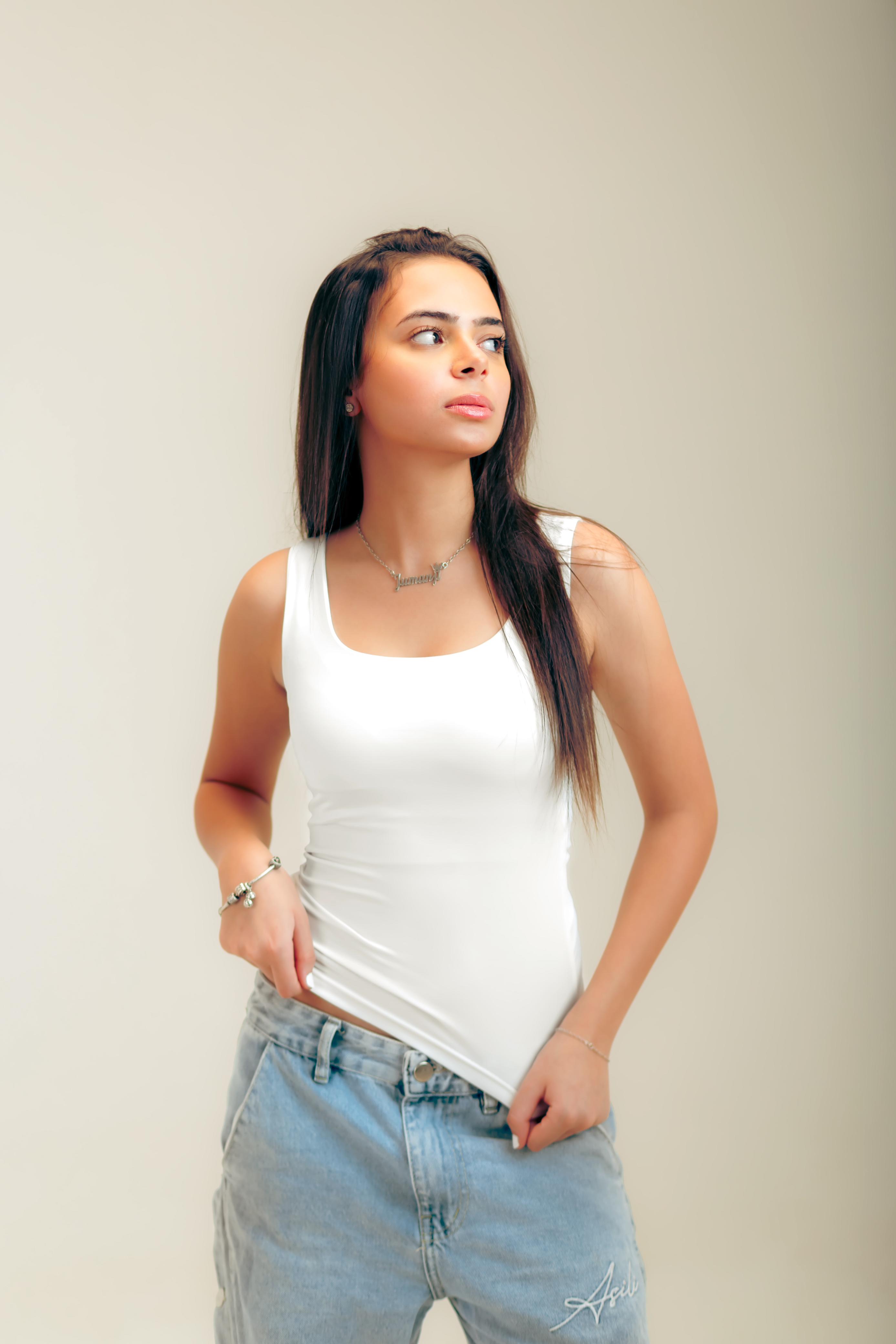 Tank top-WHITE